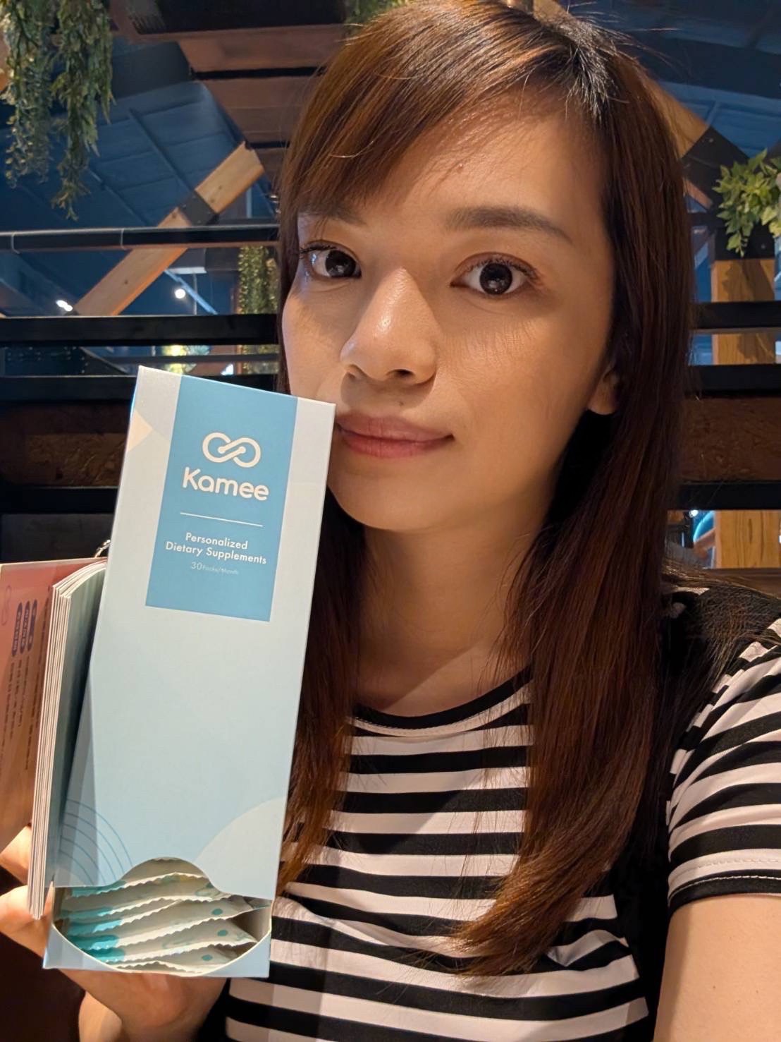 Kamee 使用者見證－鍾小殷分享客製化保健品一天一包的日常補充體驗與保養習慣